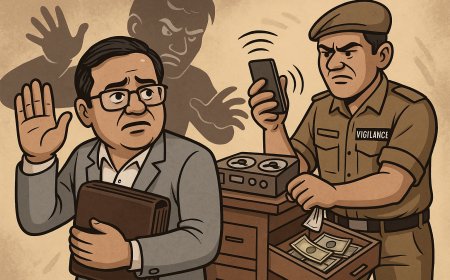 आबकारी अधिकारी अशोक कुमार मिश्रा की प्रतिष्ठा बचाने की पुकार — विजिलेंस ट्रैप में जांच प्रक्रिया पर गंभीर सवाल