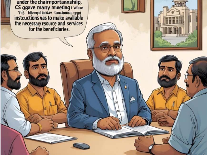 सहकारिता विभाग की समीक्षा: मुख्य सचिव ने दिए महत्वपूर्ण निर्देश