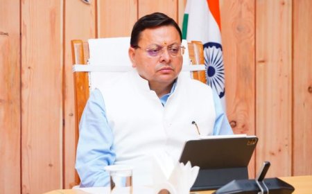 मुख्यमंत्री पुष्कर सिंह धामी ने आपदा प्रबंधन और प्रशासनिक सुधार पर उच्च स्तरीय बैठक की