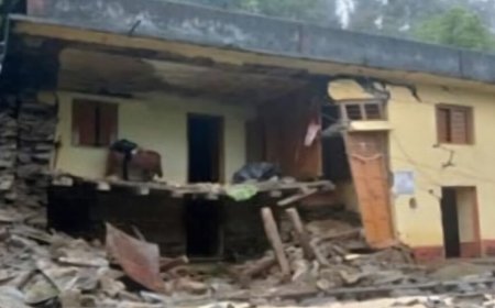 बागेश्वर में तबाही: बारिश से मकान क्षतिग्रस्त, दो महिलाओं की मौत, तीन पुरुष लापता