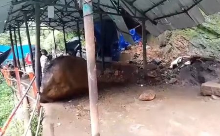 केदारनाथ में बारिश के चलते बड़े हादसे का टला खतरा, बाबा की कृपा से बचीं जानें