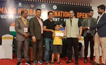 उत्तराखंड के तेजस तिवारी ने अंतरराष्ट्रीय शतरंज टूर्नामेंट में पहली बार जीता पहला स्थान