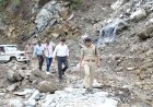 रुद्रप्रयाग की छेनागाड़ आपदा: जिलाधिकारी प्रतीक जैन ने किया राहत कार्यों का निरीक्षण