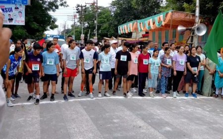 रामनगर में युवाओं ने मैराथन दौड़ के माध्यम से नशे के खिलाफ दिया संघर्ष, पर्यावरण संरक्षण का लिया संकल्प!