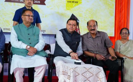 देहरादून में मुख्यमंत्री पुष्कर सिंह धामी ने 13 आधुनिक लॉन्ग रेंज सायरनों का किया लोकार्पण