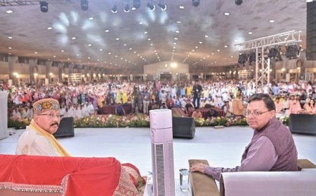 मुख्यमंत्री धामी ने कैबिनेट मंत्री सतपाल महाराज के जन्मदिवस समारोह में की शानदार सहभागिता