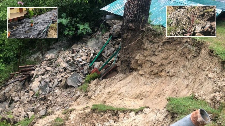 Uttarakhand News: रुद्रप्रयाग में बारिश का कहर, सिन्दरवाणी गांव हुआ प्रभावित