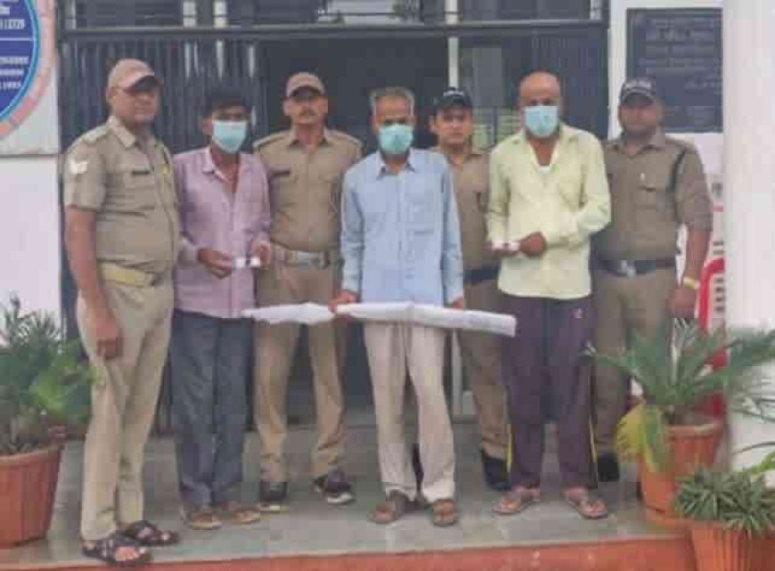 बुग्गावाला पुलिस ने किया तीन शिकारियों का पर्दाफाश, बरामद हुए अवैध हथियार