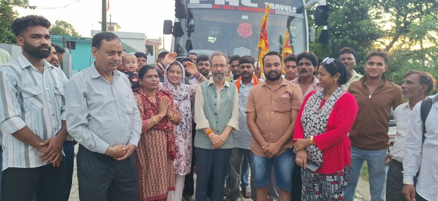 विकास नगर में भक्तों के लिए शुभ शुरुआत: निशुल्क धार्मिक यात्रा, जानें इसके महत्व