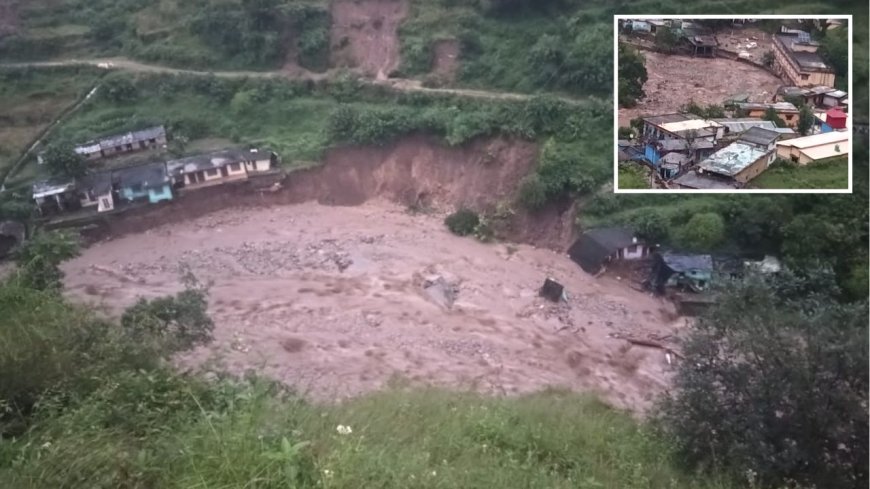 चमोली में बारिश से भयंकर तबाही: SDRF और NDRF का रेस्क्यू ऑपरेशन जारी