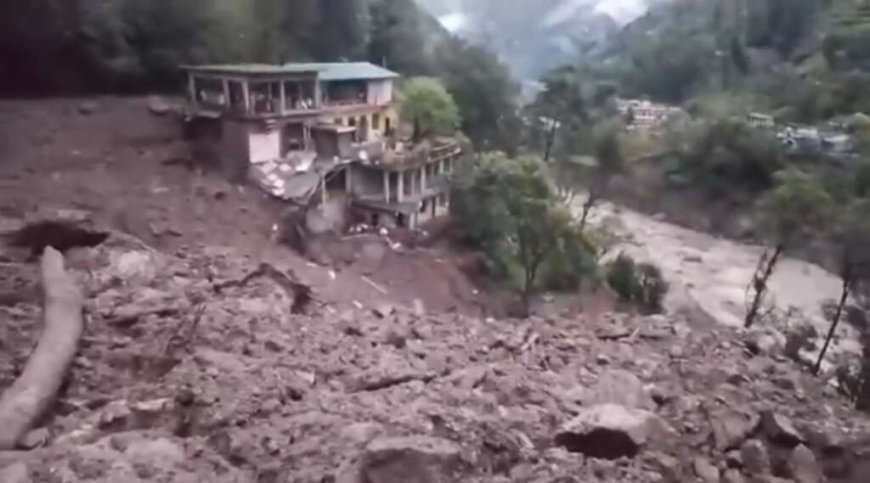 उत्तराखंड में अतिवृष्टि: बादल फटने से तबाही, पांच लोग लापता, रेस्क्यू जारी