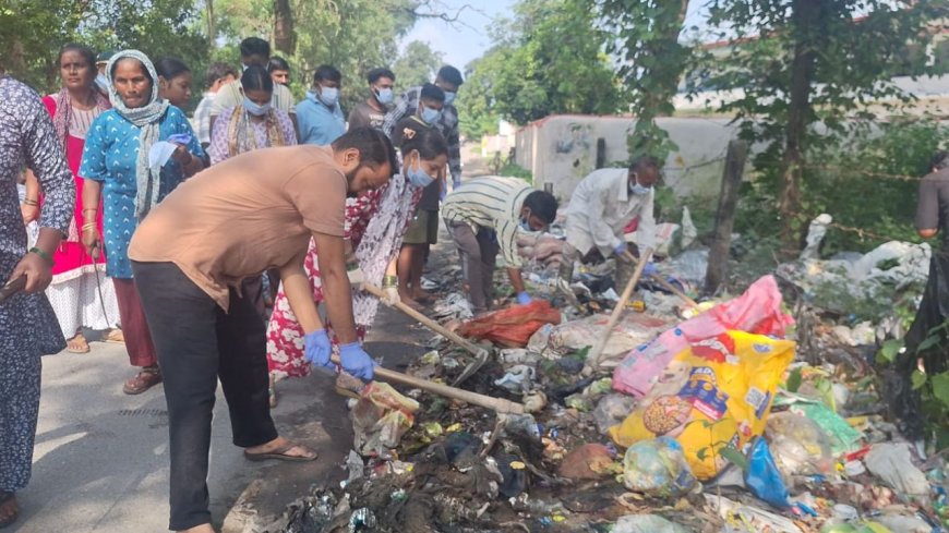 देहरादून: ग्राम प्रधान का सफाई के प्रति प्रतिबद्धता, एटन बाग में सफाई अभियान का आगाज