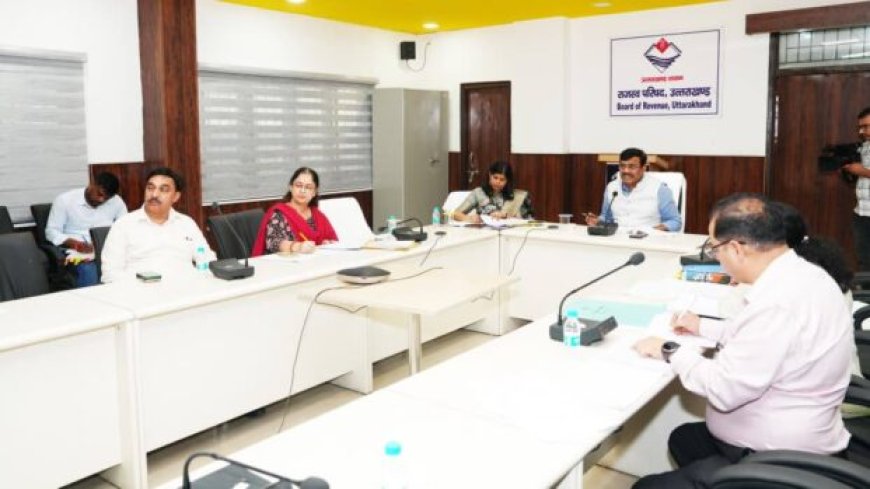 उत्तराखंड के मुख्य सचिव ने तीन माह में लंबित राजस्व वाद निस्तारित करने का दिया निर्देश