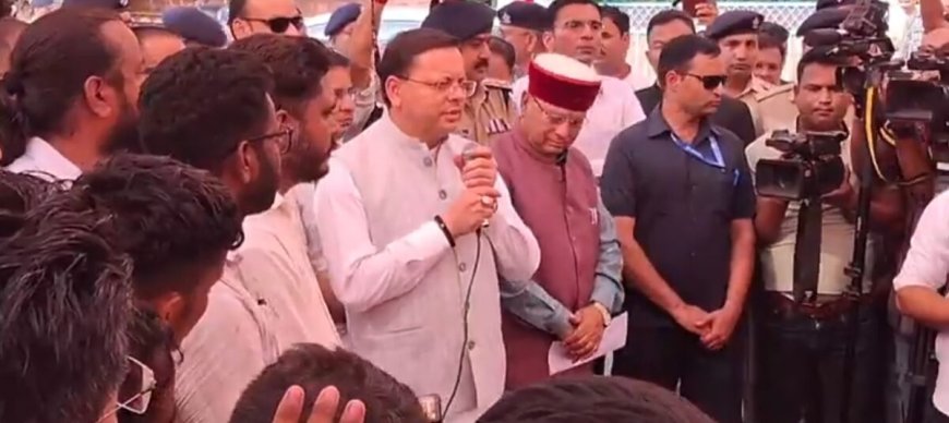 उत्तराखंड: मुख्यमंत्री धामी ने युवाओं को फिर से किया प्रभावित, धरनास्थल पर सभी मांगे मानीं