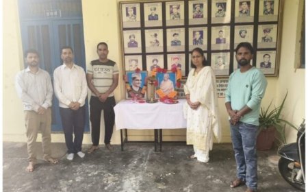 देवप्रयाग में ओंकारानंद सरस्वती महाविद्यालय में गर्व के साथ गांधी-शास्त्री जयंती मनाई गई