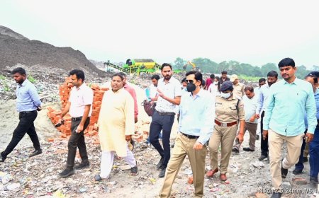 हल्द्वानी के गौलापार हैलीपैड और ट्रेंचिंग ग्राउंड का निरीक्षण, आयुक्त ने सुरक्षा और सफाई पर दिए सख्त दिशा-निर्देश