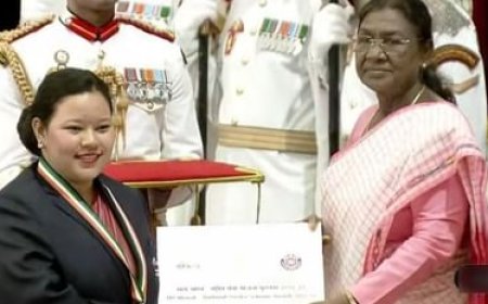 प्रीतिका रावत ने उत्तराखंड का नाम किया रोशन, राष्ट्रपति ने दिया मान