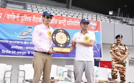 हल्द्वानी: पुलिस तैराकी एवं क्रॉस कंट्री प्रतियोगिता 2025 का भव्य उद्घाटन, आयुक्त दीपक रावत की मौजूदगी में हुआ शुभारंभ