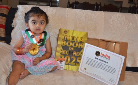 Video: 22 माह की उम्र में रचा इतिहास, बनी इंडिया बुक ऑफ रिकॉर्ड्स होल्डर