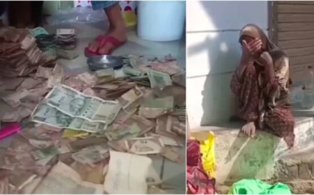 रुड़की में भिखारी महिला के पास मिला खजाना, नोटों की गड्डियां और 17 किलो सिक्के देख उड़ गए लोगों के होश