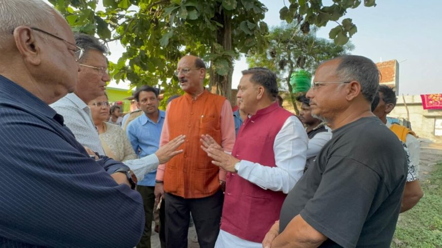 उत्तराखंड:(बड़ी खबर) वन मंत्री सुबोध उनियाल ने किया जीतपुर नेगी वार्ड का स्थलीय निरीक्षण