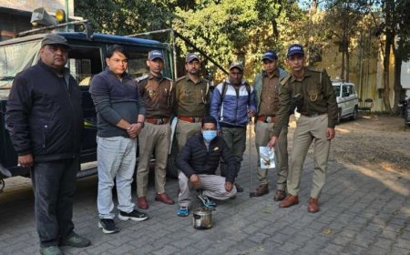 रुद्रप्रयाग: हिमालयन घुरल का अवैध शिकार करने वाले को दबोचा