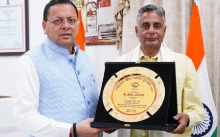 साहित्यकार शैलेश मटियानी को मरणोपरांत ‘उत्तराखण्ड गौरव सम्मान’, सीएम धामी ने पुत्र को किया सम्मानित