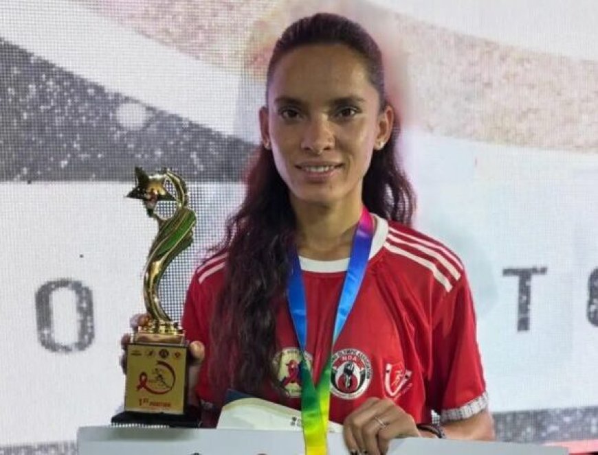 चमोली की अनीषा ने जीता गोल्ड मेडल, राष्ट्रीय रेड रन मैराथन में किया उत्तराखंड का नाम रोशन