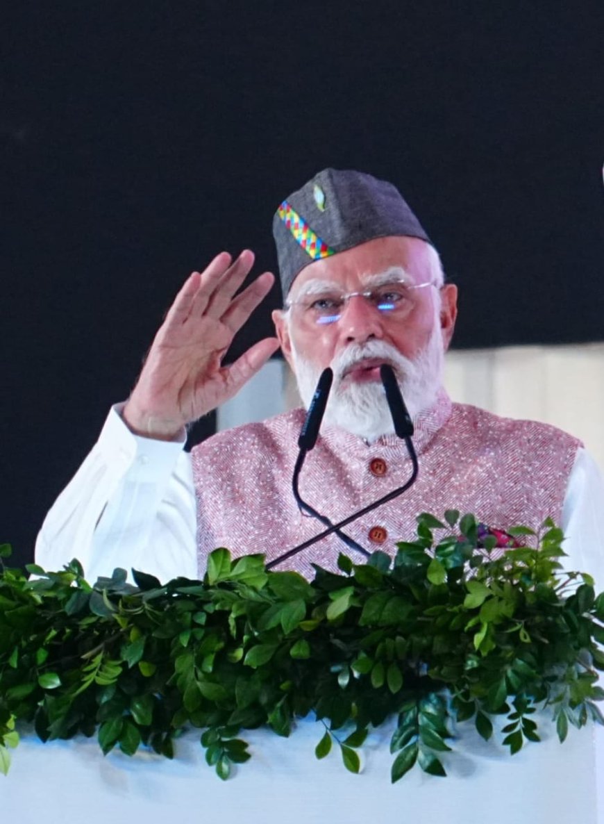 देहरादून :(बड़ी खबर) पहाड़ी बोली, पहाड़ी टोपी, पीएम का हर अंदाज पहाड़ी