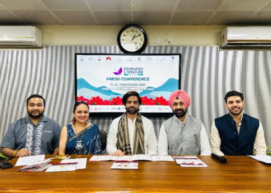 14 से 16 नवंबर तक होगा देहरादून लिटरेचर फेस्टिवल का आयोजन