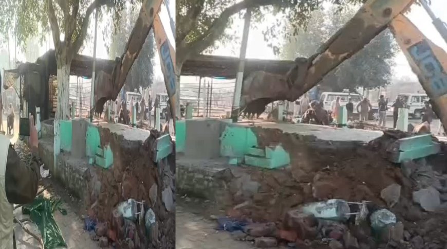 उत्तराखंड: यहाँ अवैध कब्जा नहीं चला, मजार जमींदोज की गई