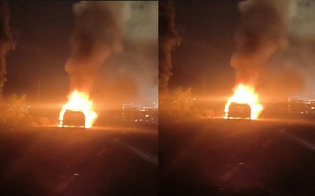 उत्तराखंड: यहाँ चलती कार अचानक बनी आग का गोला