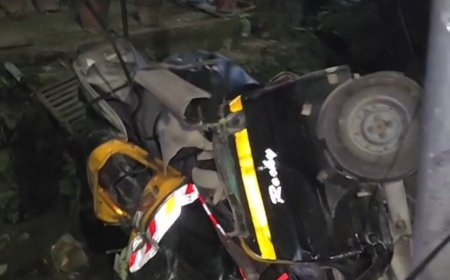 हल्द्वानी: नैनीताल रोड पर भीषण सड़क हादसा, टेम्पो और पांच स्कूटी ठोकी