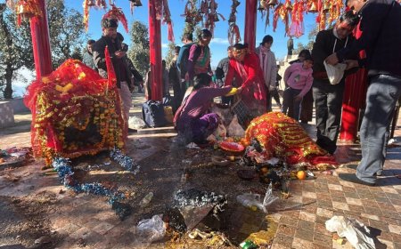रुद्रप्रयाग: हिमालय की गोद में आस्था का महासंगम, डौणियों खाल कालिंका मेले में उमड़ा सैलाब