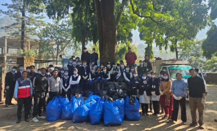 सिद्धबली महोत्सव के बाद ग्रीन आर्मी का स्वच्छता अभियान, 80 से अधिक बैग कूड़ा एकत्र