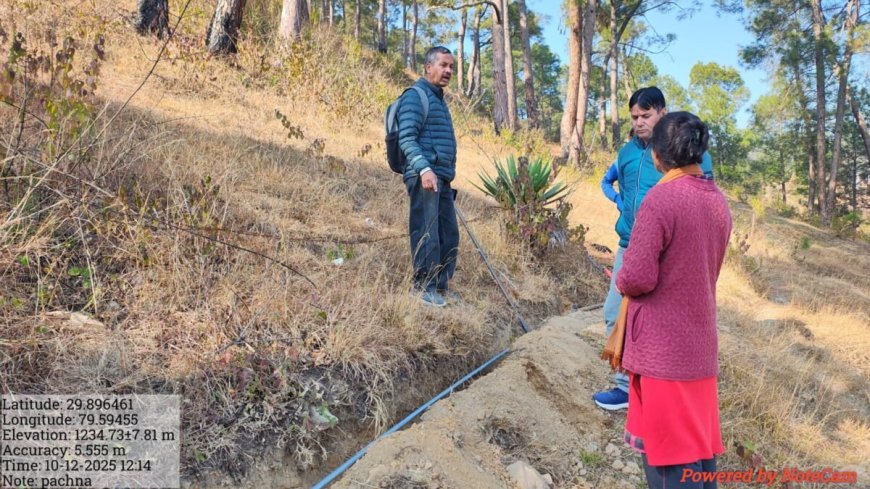 बागेश्वर: DM के जनता दरबार ने एक साल पुरानी समस्या का किया समाधान, पानी की व्यवस्था हुई बहाल
