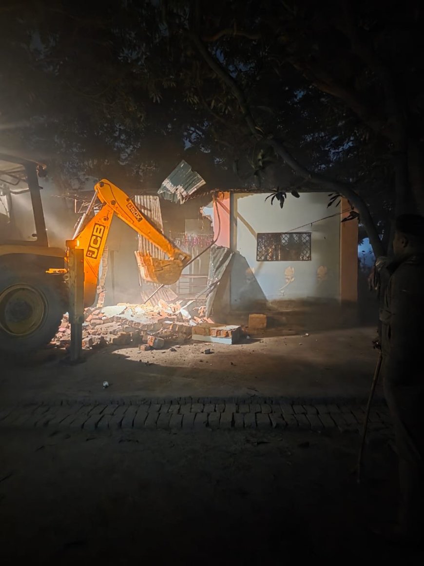 उत्तराखंड: उधम सिंह नगर में एक और अवैध मजार ध्वस्त