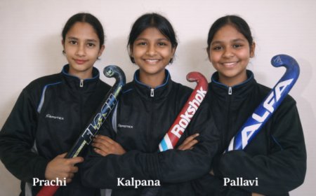 राष्ट्रीय फलक पर चमकेगी कोटद्वार की बेटियां, ग्वालियर में दिखाएँगी हॉकी का दम, तीन बालिकाओं का नेशनल टीम में चयन