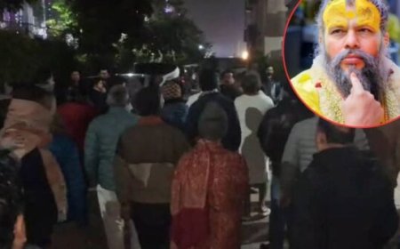 वृंदावन में प्रेमानंद जी महाराज के फ्लैट में भीषण आग…