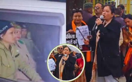 अंकिता केस प्रदर्शन में दरांती लहराने वाली व्लॉगर ज्योति अधिकारी को  मिली जमानत