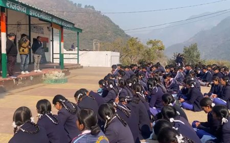 रुद्रप्रयाग समाचार: सीयूईटी प्रवेश परीक्षा के प्रति छात्रों को जागरूक करने की मुहिम