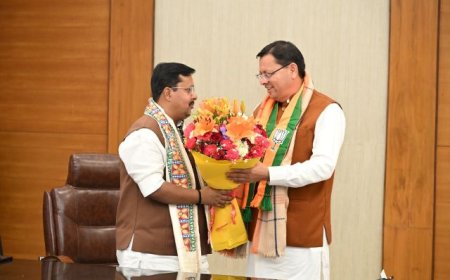 मुख्यमंत्री पुष्कर सिंह धामी ने नितिन नबीन को बधाई दी, भाजपा में नया युग शुरू