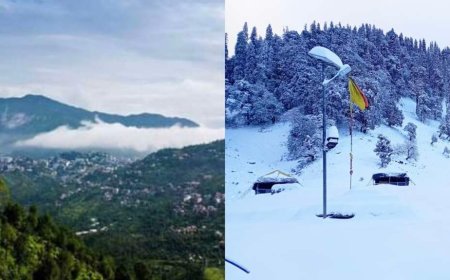 Weather: उत्तराखंड के ऊंचाई वाले क्षेत्रों में बर्फबारी – हिमस्खलन की चेतावनी