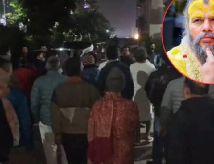 वृंदावन में प्रेमानंद जी महाराज के फ्लैट में भीषण आग…