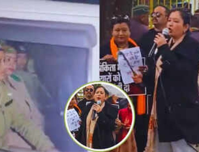 अंकिता केस प्रदर्शन में दरांती लहराने वाली व्लॉगर ज्योति अधिकारी को  मिली जमानत