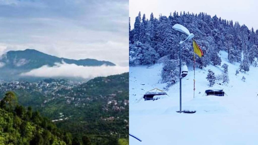 Weather: उत्तराखंड के ऊंचाई वाले क्षेत्रों में बर्फबारी – हिमस्खलन की चेतावनी