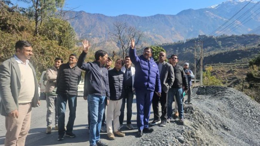पिटकुल के प्रबंध निदेशक पी0सी0 ध्यानी ने गढ़वाल की निर्माणाधीन परियोजनाओं का निरीक्षण कर कार्यदायी संस्था एवं अधिकारियों को दिए आवश्यक निर्देश