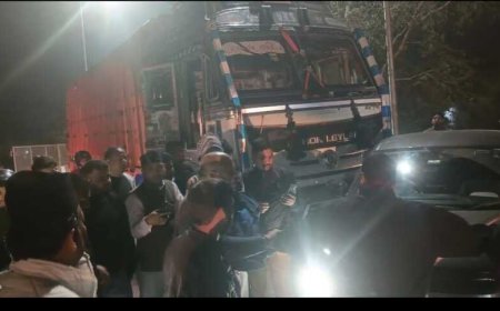 हल्द्वानी : यहां नशे में धुत ट्रक ड्राइवर ने कई वाहन ठोके