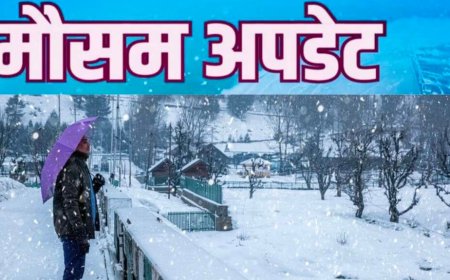 Uttarakhand Weather: उत्तराखंड में आज मौसम शुष्क ,कल से इन जिलों में बारिश- बर्फबारी, यहां बढ़ेगा तापमान