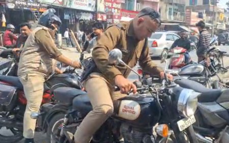 बुलेट बाइक से पटाखे फोड़ने वालों की अब खैर नहीं, जानिए क्या कार्रवाई कर रही है पुलिस